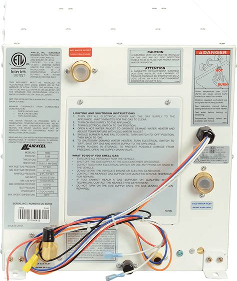 Wiring Diagram For Suburban Rv Water Heater Wiring Way