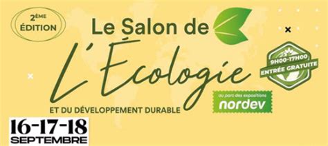 Salon De L Cologie Et Du D Veloppement Durable Nordev