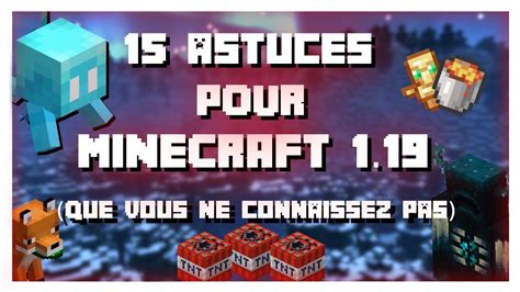 Astuces Minecraft Que Vous Ignorez Youtube