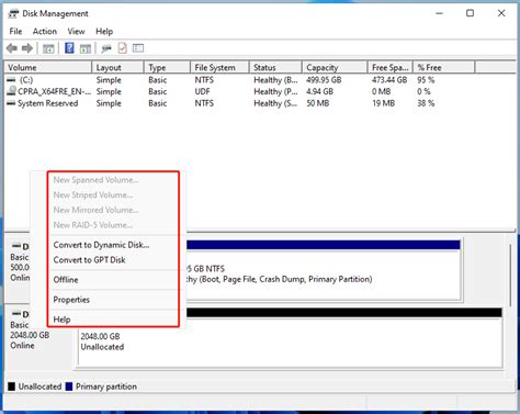 Windows Disk Management Features Opening And Alternatives