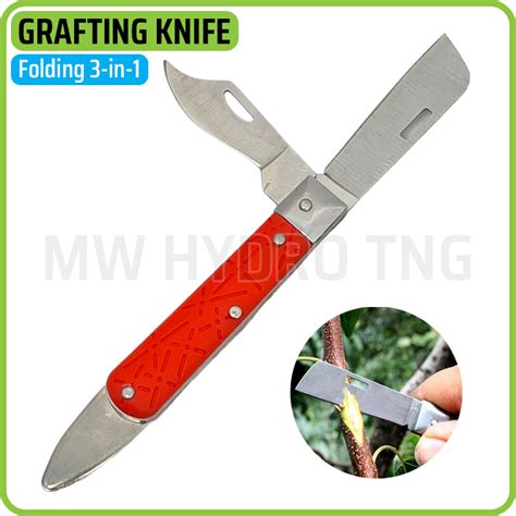 Jual Pisau Lipat Okulasi Cangkok Tanaman Folding Grafting Knife In