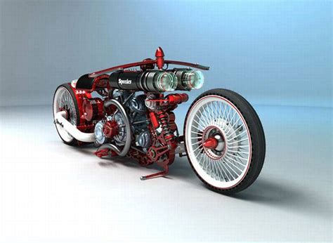 3d Bikes Cool Chopper Concepts