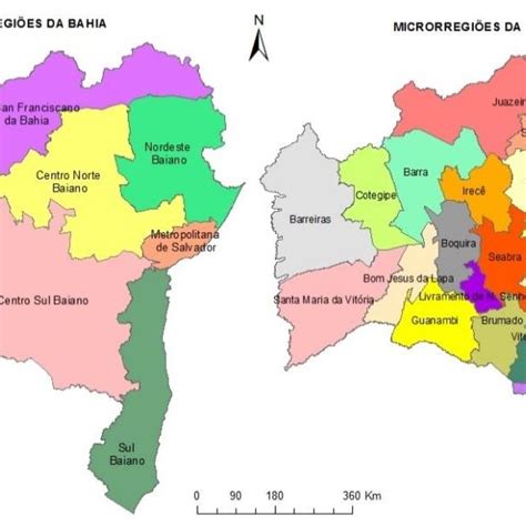 Mesorregiões E Microrregiões Do Estado Da Bahia Download Scientific