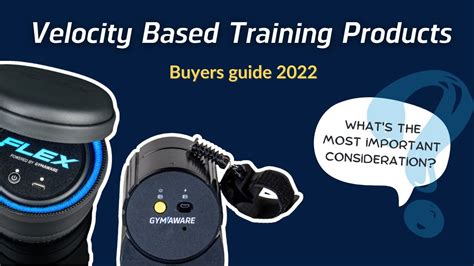 Velocity Based Training Buyers Guide 2024 Youtube