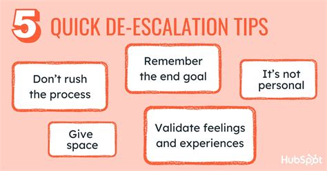 de escalation techniques  proven strategies  diffuse tension