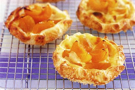 Cloak Juicy Apricots With A Rich Custard Filling To Create These