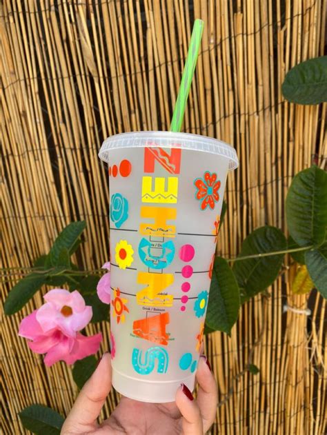 Colorful Customized Starbucks Cup