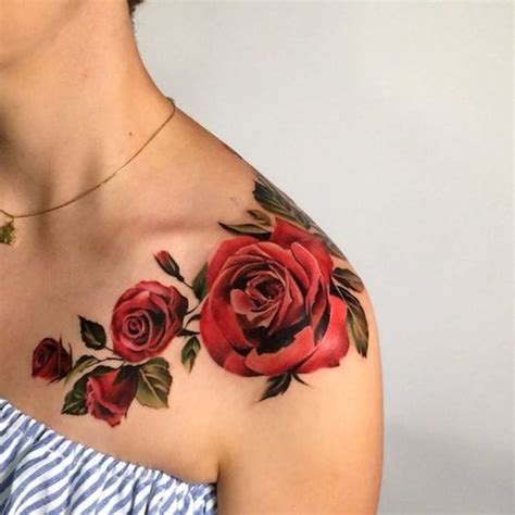 Fant Sticas Tatuagens Femininas No Ombro Tatuagens