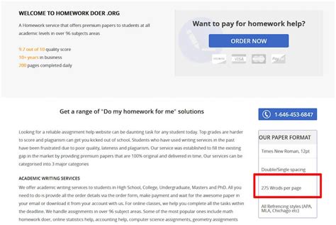 Detailed Homework Doer Reviews for College Students