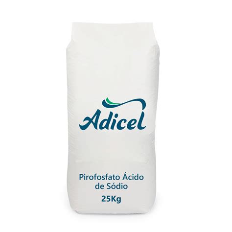 Pirofosfato Ácido De Sódio 25kg Adicel Ingredientes Para