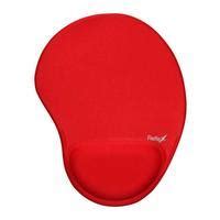 Mouse Pad Apoio De Pulso Ergon Mico Vermelho Kabum