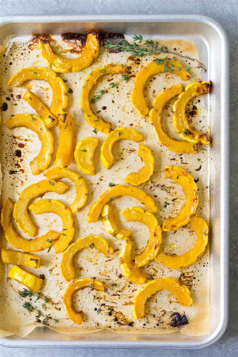 Roasted Delicata Squash Recipe Kristines Kitchen