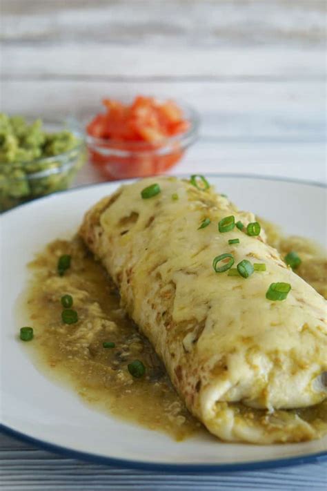 The Best Verde Wet Burrito Recipe A Food Lovers Kitchen