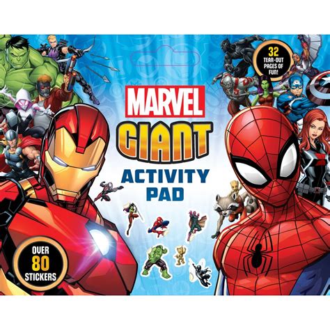 Marvel Giant Activity Pad Big W