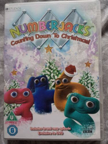 Numberjacks Counting Down To Christmas Dvd 2008 5037115310934 Ebay