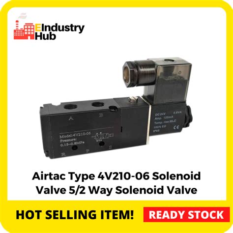 Airtac Type V Solenoid Valve Way Solenoid Valve Pneumatic