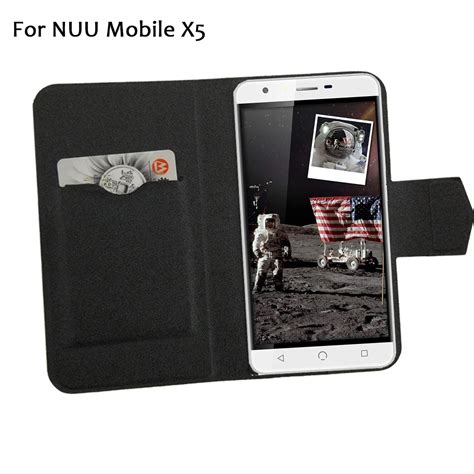 5 Colors Hot NUU Mobile X5 Case Phone Leather Cover Factory Direct