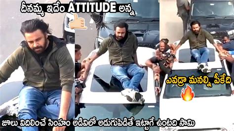 Pawan Kalyan Mass Attitude Pawan Kalyan Goosebumps Entry At Ippatam