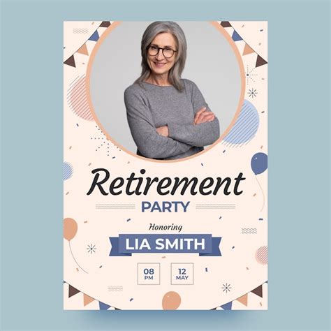 Happy Retirement Banner Template