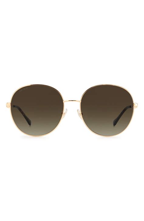 Jimmy Choo 60mm Birdies Round Sunglasses Nordstromrack