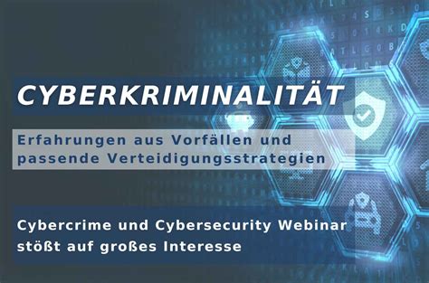 Cybercrime und Cybersecurity Webinar stößt auf großes Interesse EXACON IT