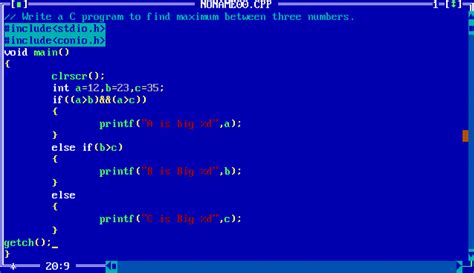 Write A C Program To Find Maximum Between Three Numbers Techonespot