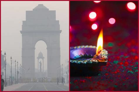 Delhis Air Quality Remains In Poor Category On Diwali Morning