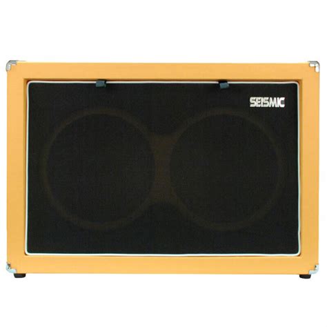 Seismic Audio Empty Guitar Speaker Cabinet 2x12 Cab 212 Orange Tolex Ebay