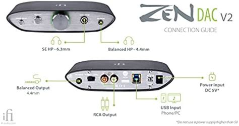 Decodificador Ifi Zen Dac V Mqa Convertidor Anal Gico Digital De