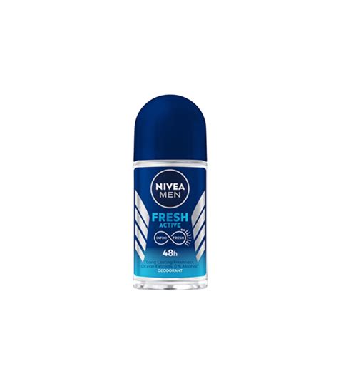 Nivea Men Fresh Active Roll On H Long Lasting Freshness