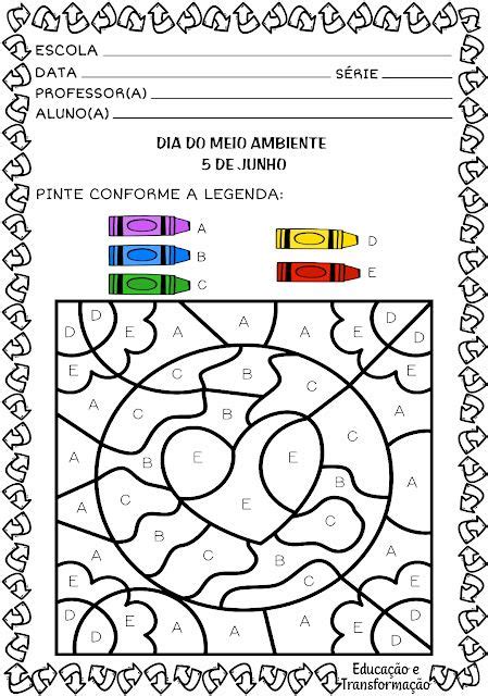 Dia Do Meio Ambiente Pintura Dirigida Bar Chart Picsart Chart