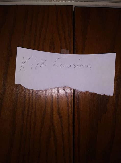 Kirk Cousins name spotted in Vikings locker room already : r ...