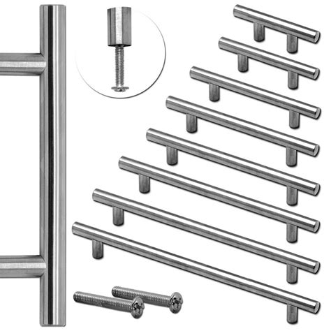 Möbelgriff Relinggriff Ø 12mm Stangengriff Küche Bad Edelstahl Griff 64