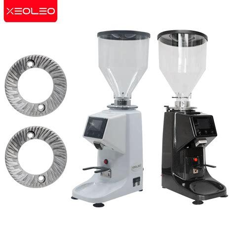 Xeoleo Electric Coffee Grinder W Espresso Coffee Grinder Flat