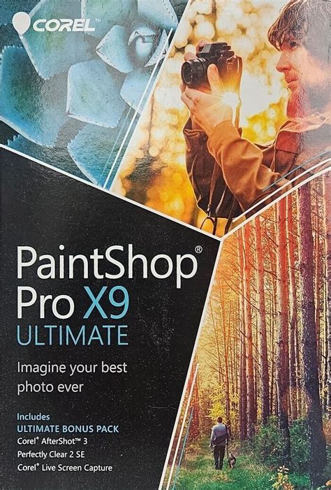 Corel Paintshop Pro X Ultimate New Sealed Genuine Pc Windows Aftershot