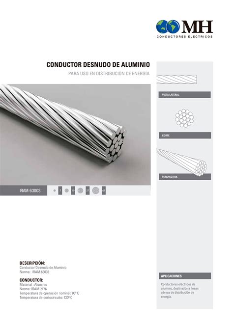 Pdf Conductor Desnudo De Aluminio Caracter Sticas Conductor