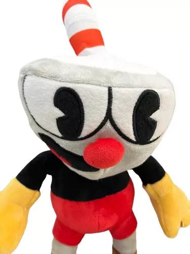 Cuphead Plush 40cms Increible Peluche Meses Sin Interés