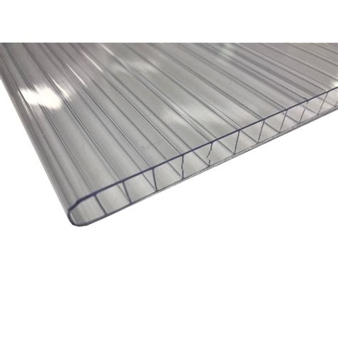 Sunlite 10mm Twinwall x 2.5m Clear Polycarbonate Roofing | Bunnings ...