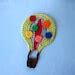 CROCHET PATTERN Hot Air Balloon Applique Embellishment