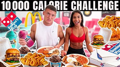 10000 Calorie Challenge Ft Mattdoesfitness Youtube