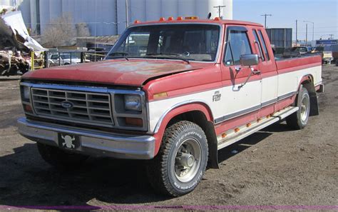 1986 Ford F250 Xl Supercab Pickup Truck In Hutchinson Ks Item 3740 Sold Purple Wave