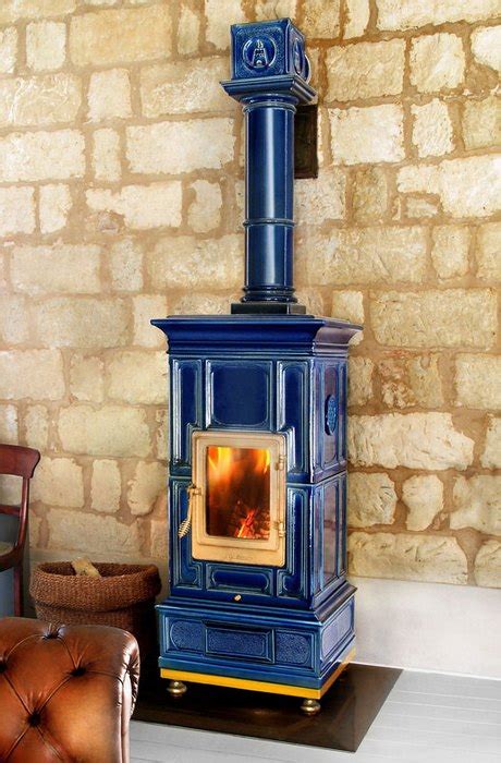 Decorative Wood Stoves By La Castellamonte With Romantic Appearance