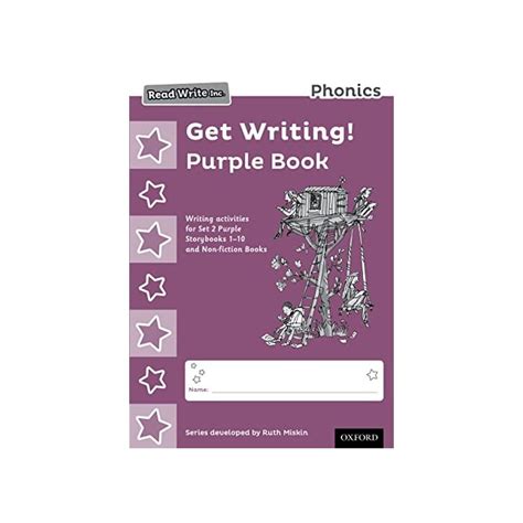 Buy Read Write Inc Phonics Get Writing Purple Book Pack Of 10 Online