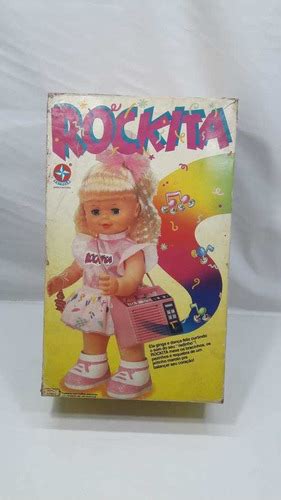 Brinquedo Antigo Boneca Rockita Da Estrela Anos Na Caixa Mercadolivre