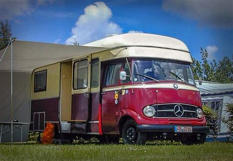 Mercedes 319 Camper Furgonetas Clásicas Autocaravana Coches Clásicos