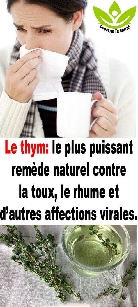 Les 10 Meilleures Images De Remede Naturel Rhume Remede Naturel