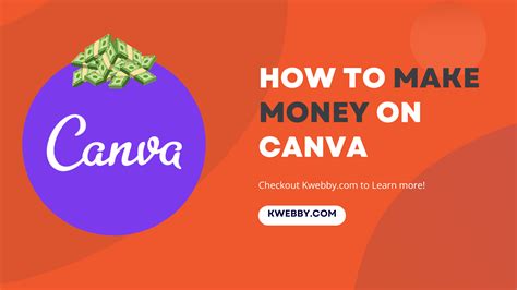 How To Make Money On Canva Methods Kwebby