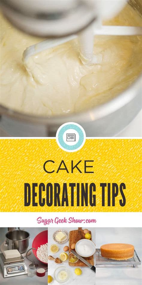 8 Cake Decorating Tips You Need to Know (Beginners) | Sugar Geek Show