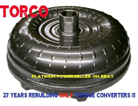 4L80E 4L80 Chevy Torque Converter Heavy Duty 2200 2400 Stall Torque