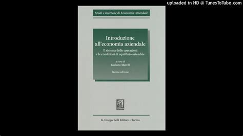 Introduzione All Economia Aziendale Di Luciano Marchi Giappichelli